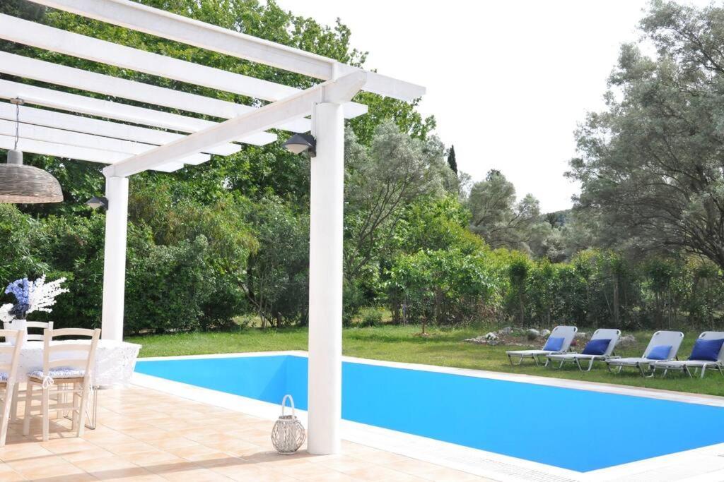 Villa Erietta Near Lefkas Center Apolpaina المظهر الخارجي الصورة