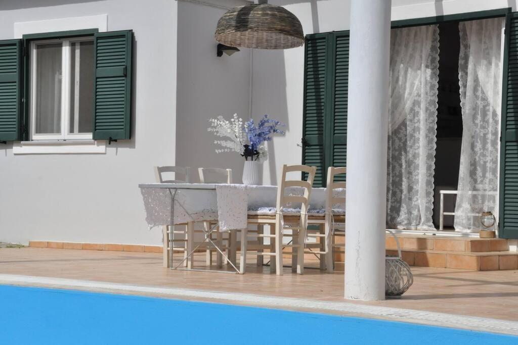 Villa Erietta Near Lefkas Center Apolpaina المظهر الخارجي الصورة